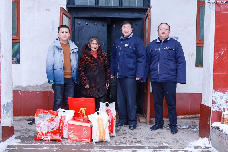 扶贫济困｜河南JDB电子新春慰问，大爱情深